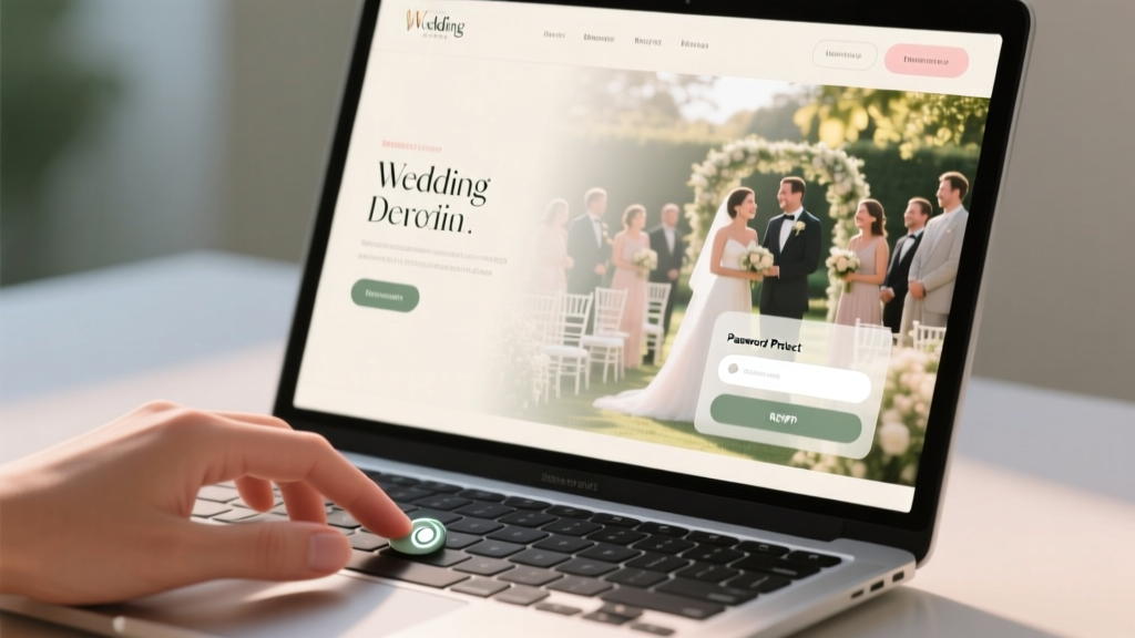 Should You Password Protect Your Wedding Website?