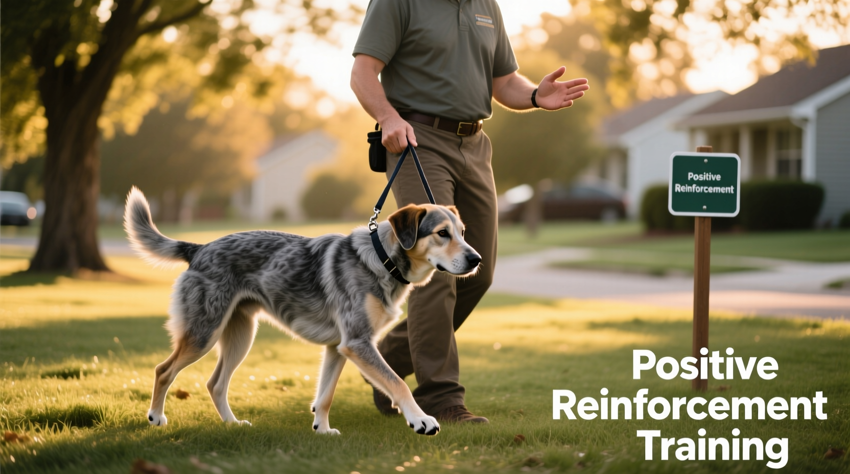 how to train an older dog to walk calmly on a leash without pulling
