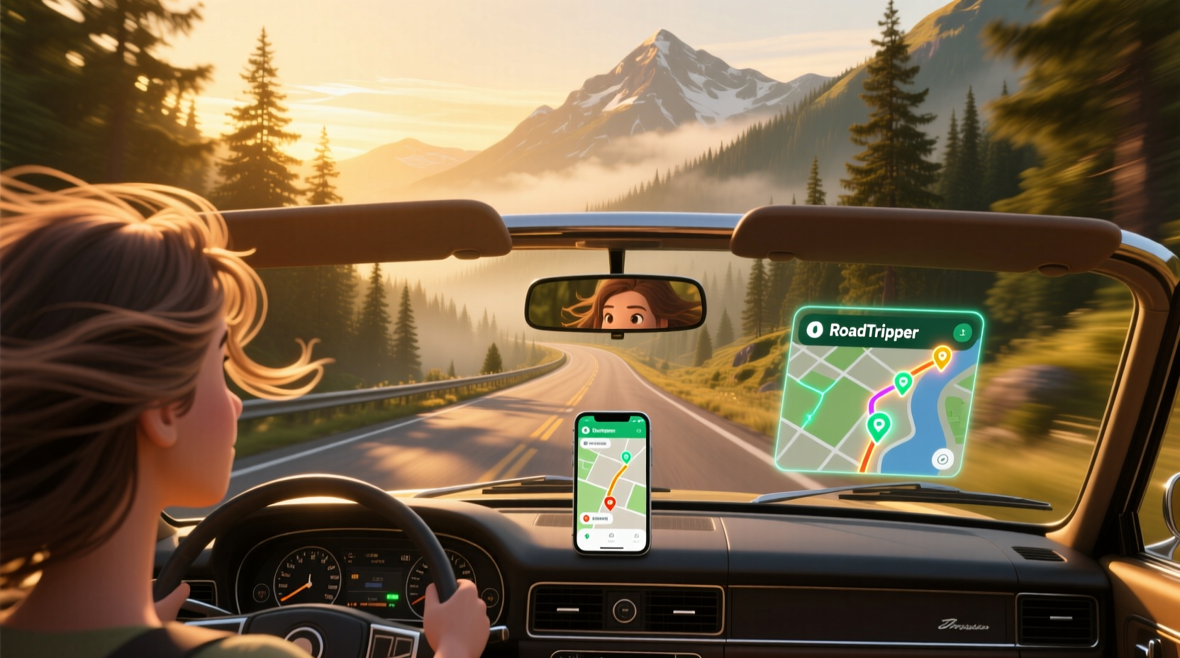 take the scenic route with apps like roadtripper and ro