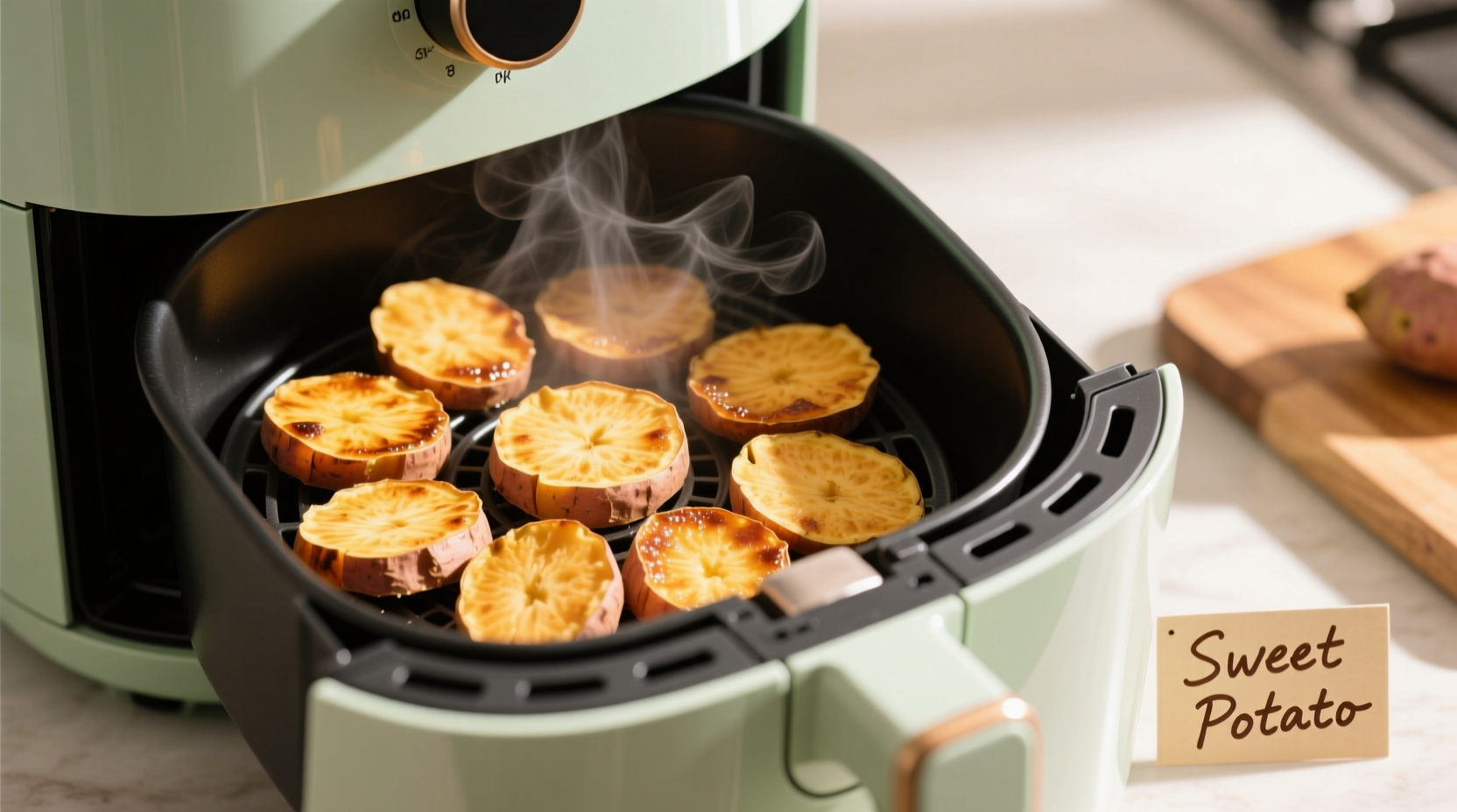 Perfect Air Fryer Sweet Potato Slices: Crispy in 15 Minutes