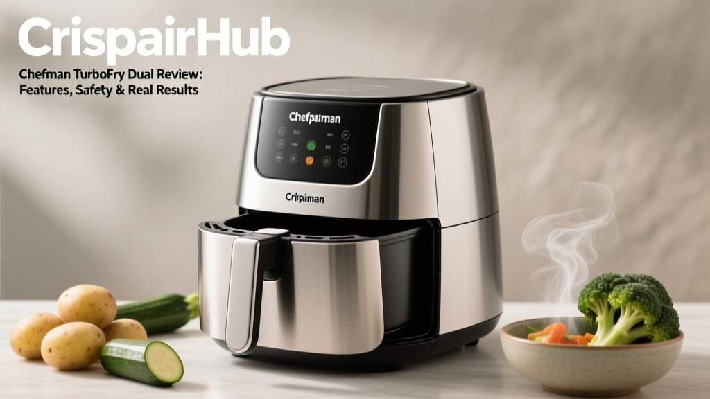 Chefman TurboFry Dual Air Fryer Review: Features & Results