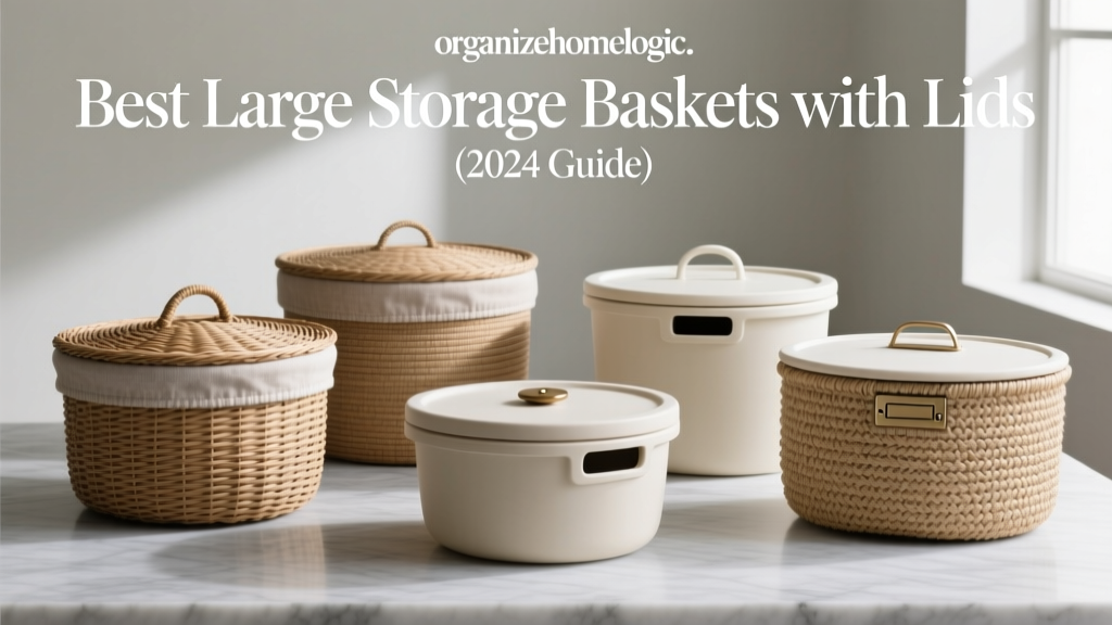 Best Large Storage Baskets with Lids (2024 Guide)