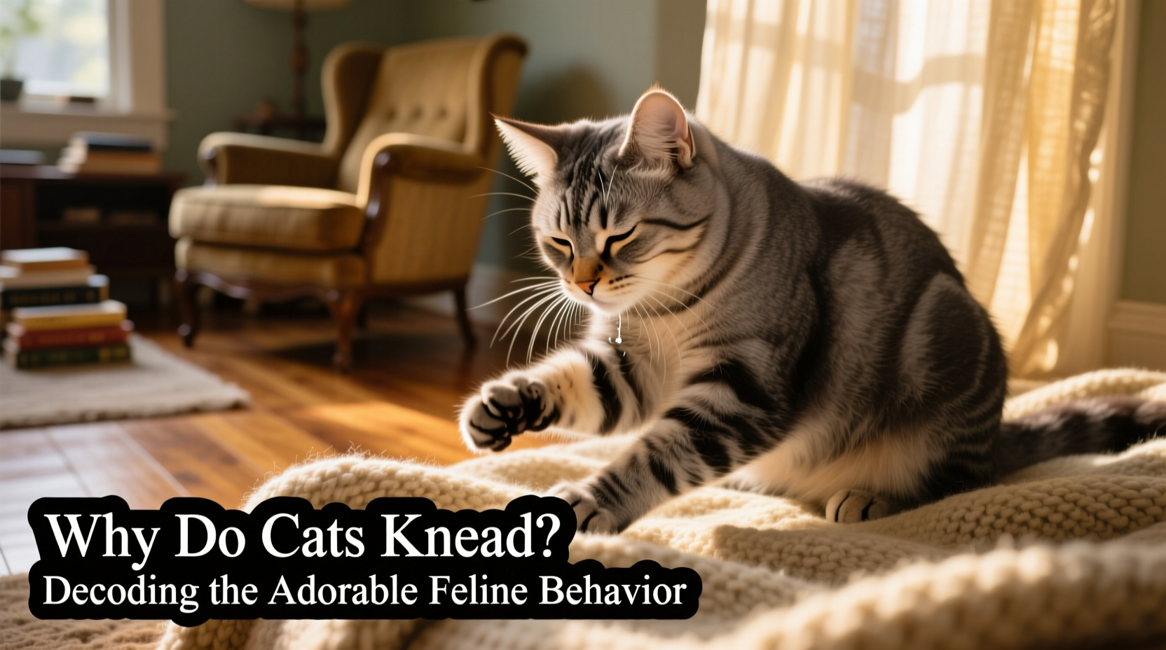 why do cats knead their paws decoding this adorable feline behavior