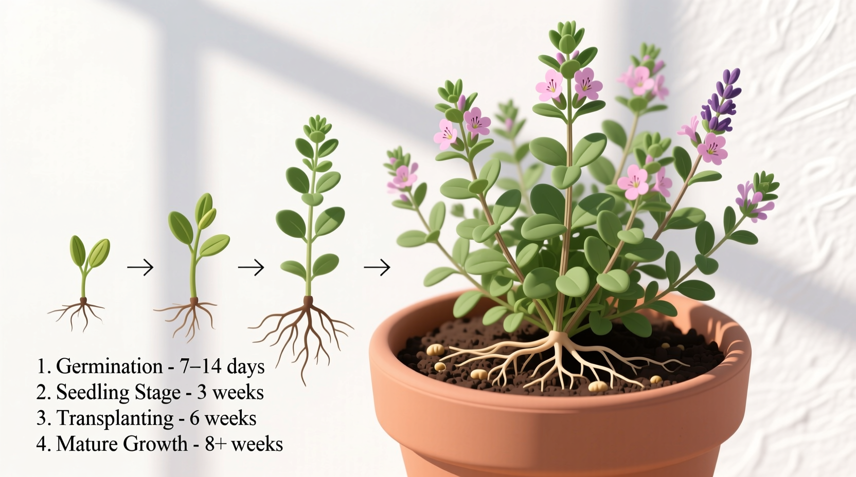 Grow Thyme in 5 Steps | TheHomeSprouts