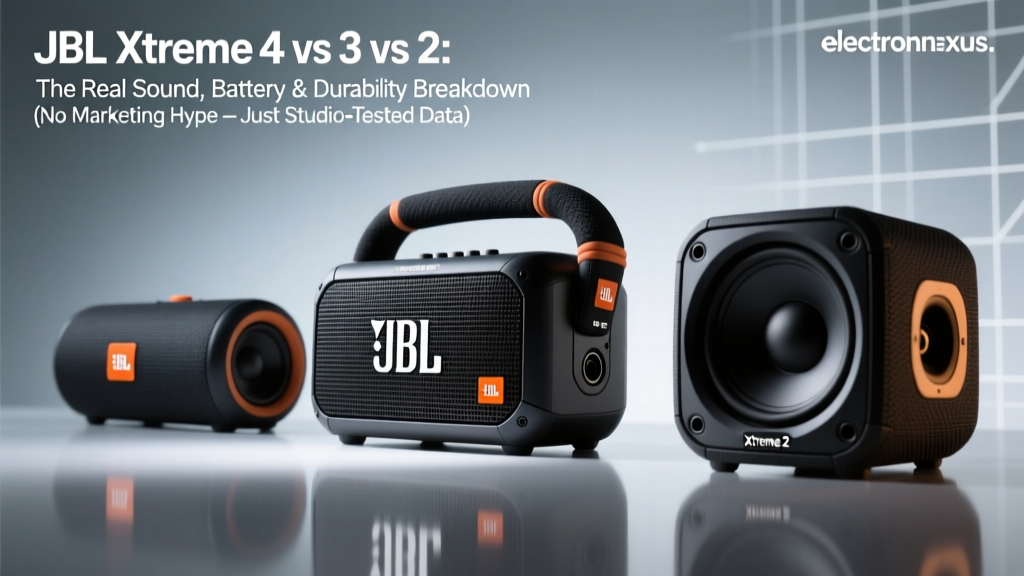JBL Xtreme 4 vs 3 vs 2: The Real Sound, Battery & Durability Breakdown (No Marketing Hype — Just Studio-Tested Data)