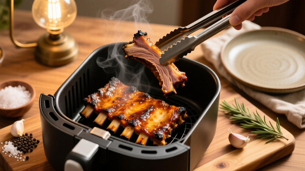 Beef Country Style Ribs in Air Fryer (Crispy & Tender!)