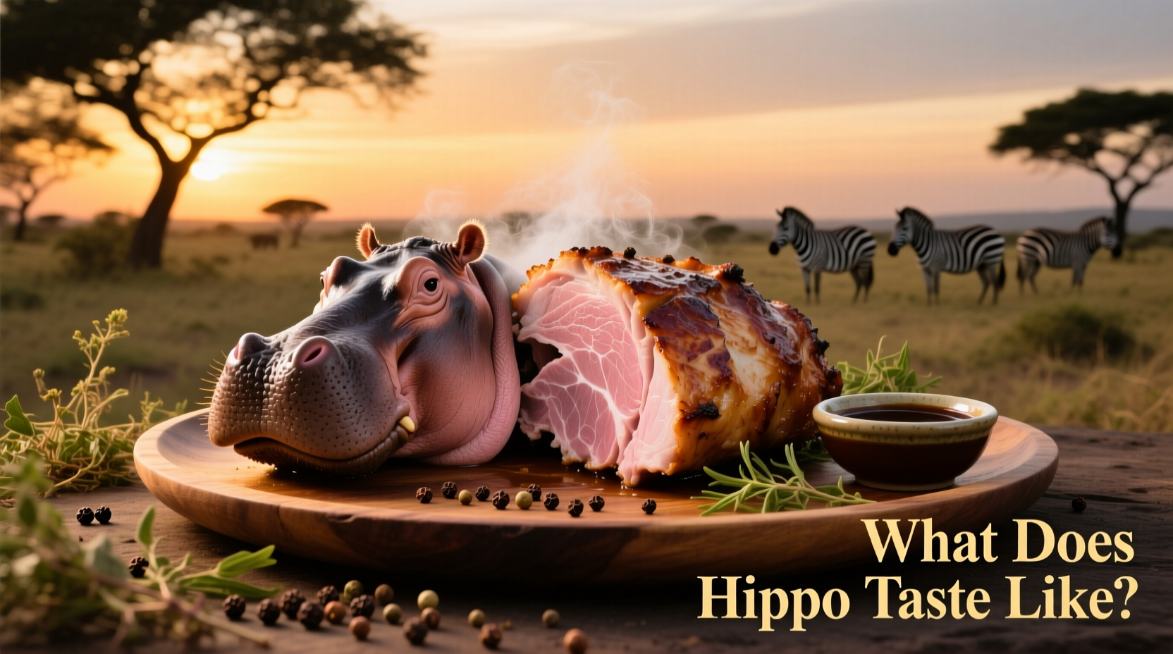 Hippo Meat Taste: Flavor Facts and Conservation Reality