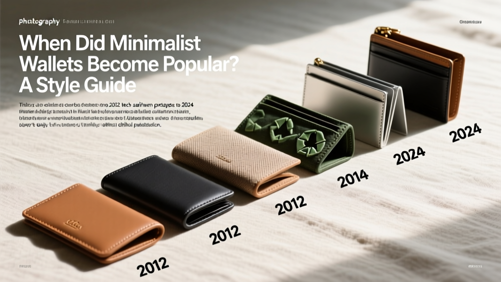 When Did Minimalist Wallets Become Popular? A Style Guide
