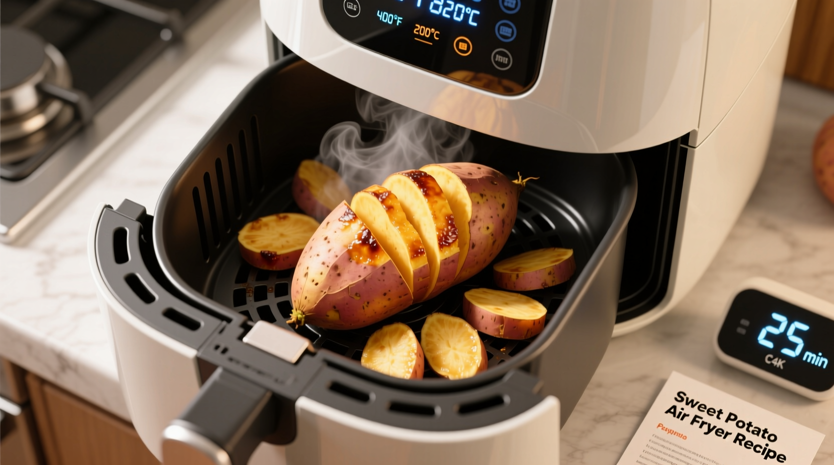 How Long to Cook Sweet Potato in Air Fryer: Perfect Timing Guide