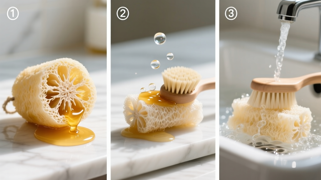Easy & Tested: How to Get Honey Out of Loofah Fast