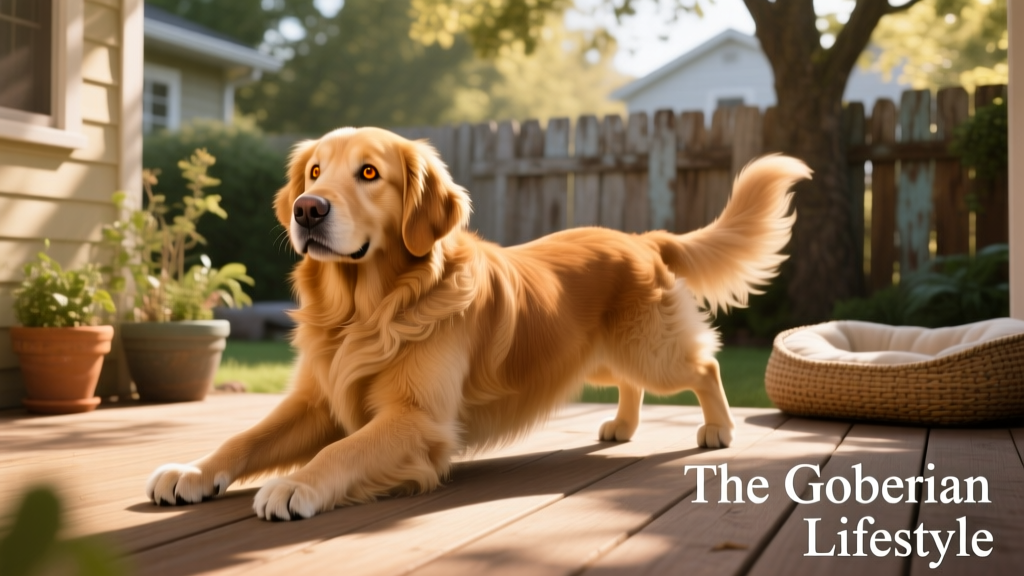 goldberian mix looking more on the golden retriever side