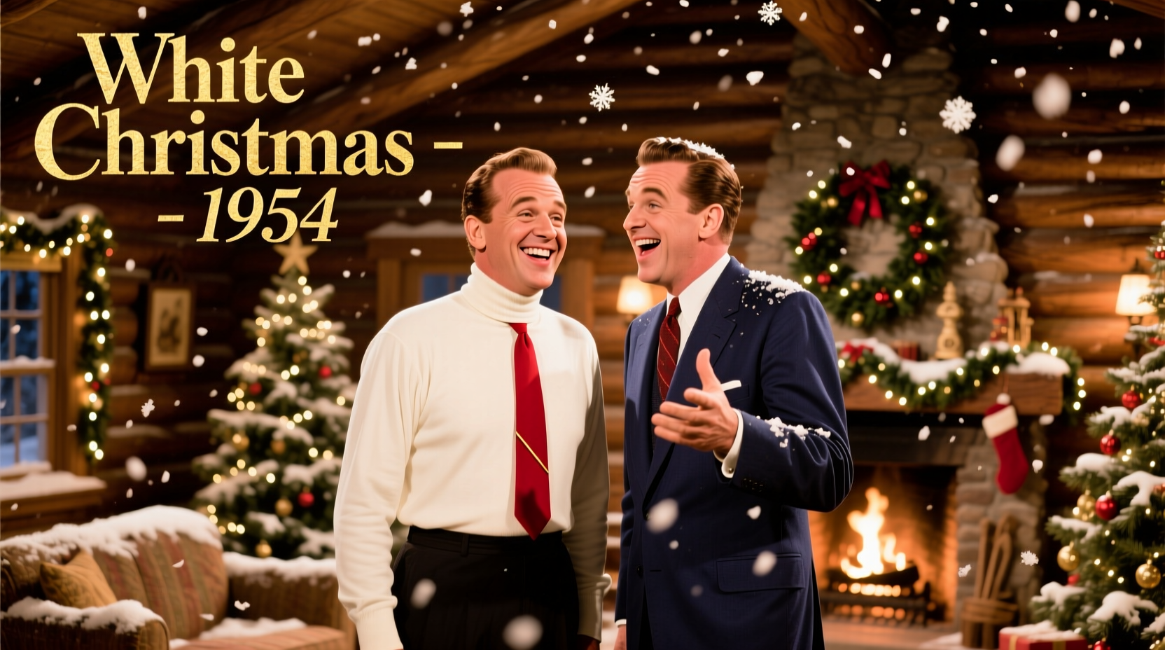 who starred in white christmas 1954