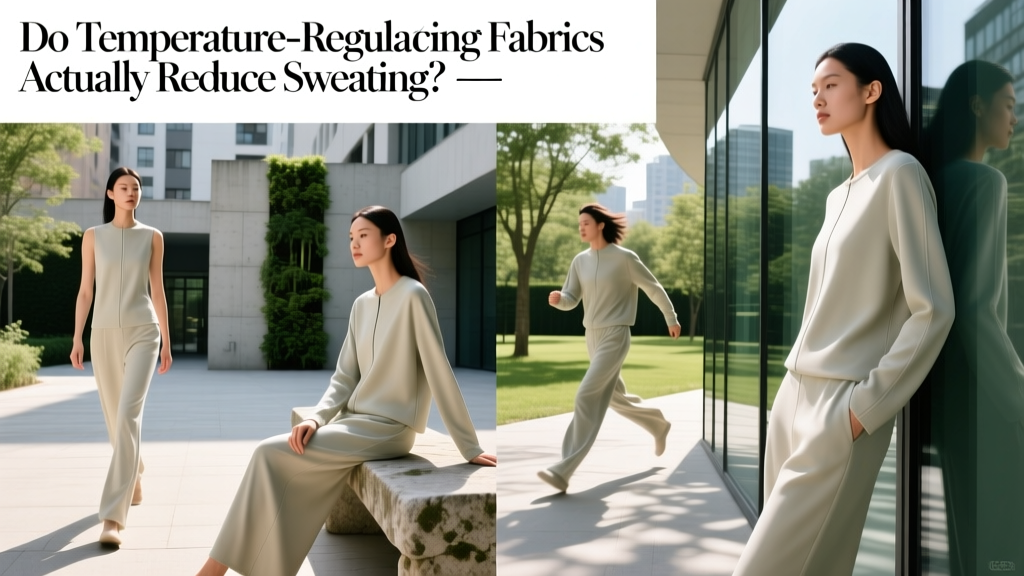 Do Temperature-Regulating Fabrics Actually Reduce Sweating?