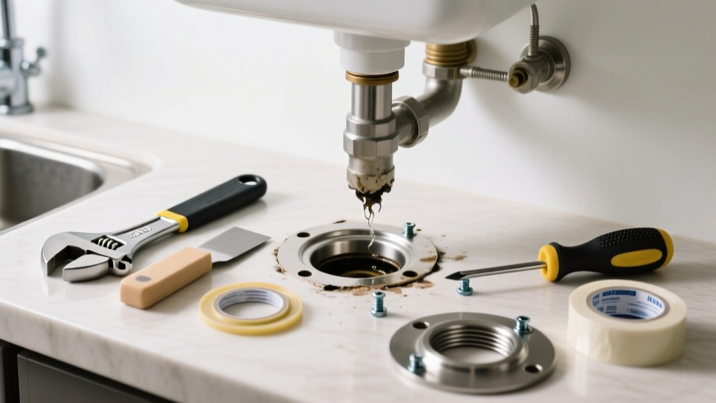 Fix a Leaking Drain Flange: Step-by-Step Repair Guide