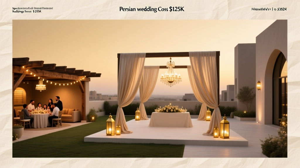 Persian Wedding Cost Breakdown (2026)