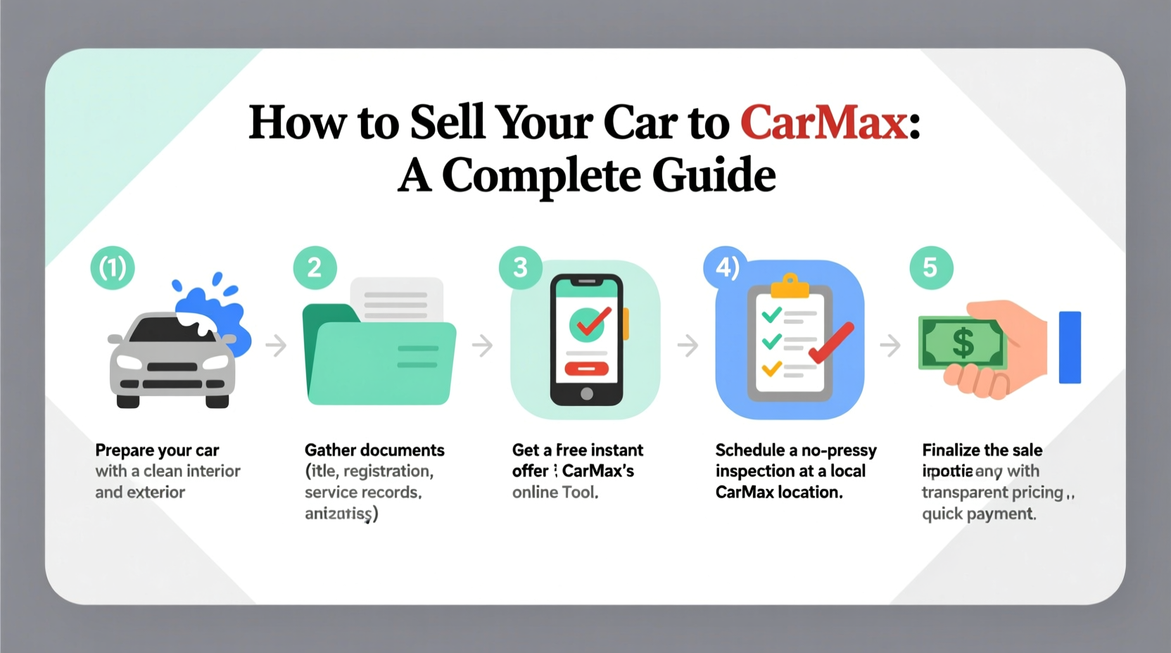 how to sell your car to carmax
