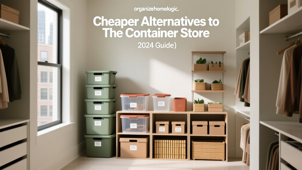 Cheaper Alternatives to The Container Store (2024 Guide)