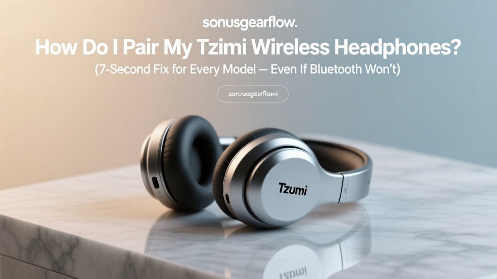 Tzumi Wireless Headphones Pairing Guide (2026)