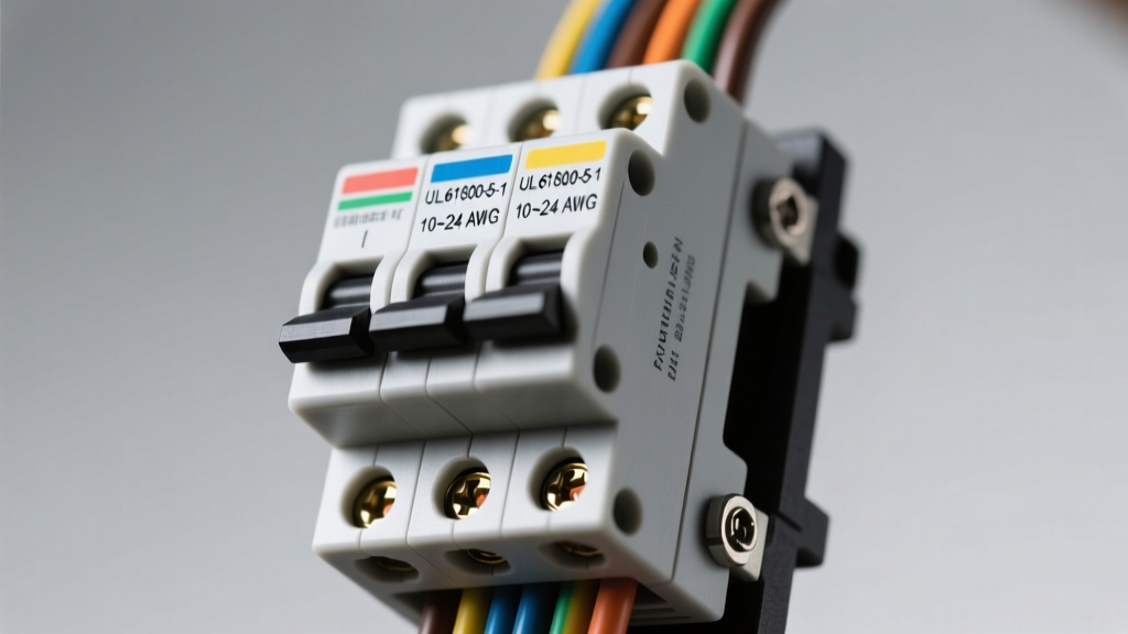 Terminal Block Wire Gauge Limits Per UL 61800-5-1 for Motor 