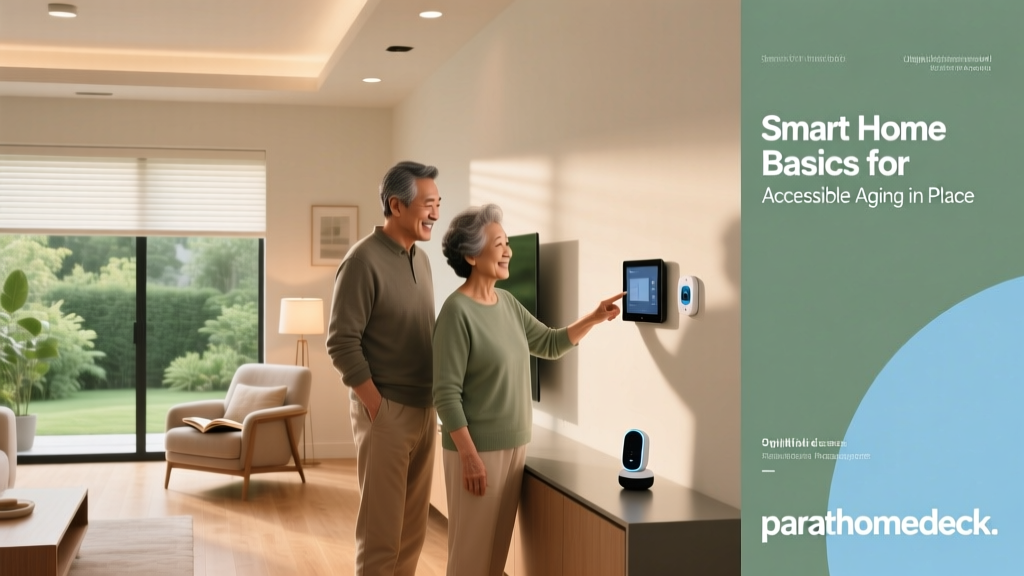 Smart Home Basics for Seniors: Accessible Aging in Place