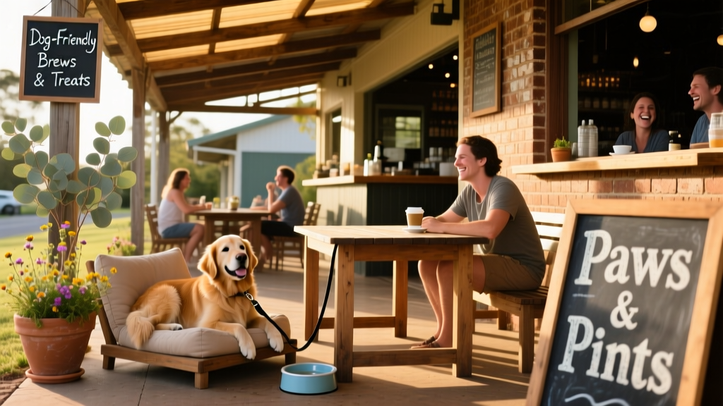 A cozy, dog-friendly pub with outdoor seating and a relaxed atmosphere