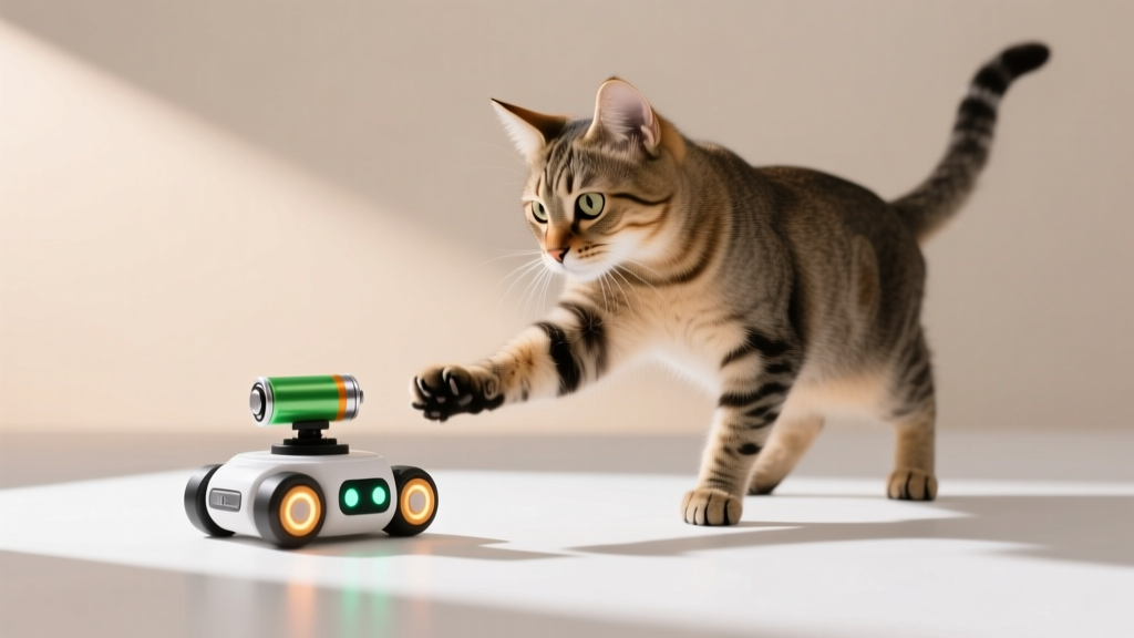 Do Battery-Operated Toys Change Cat Behavior?