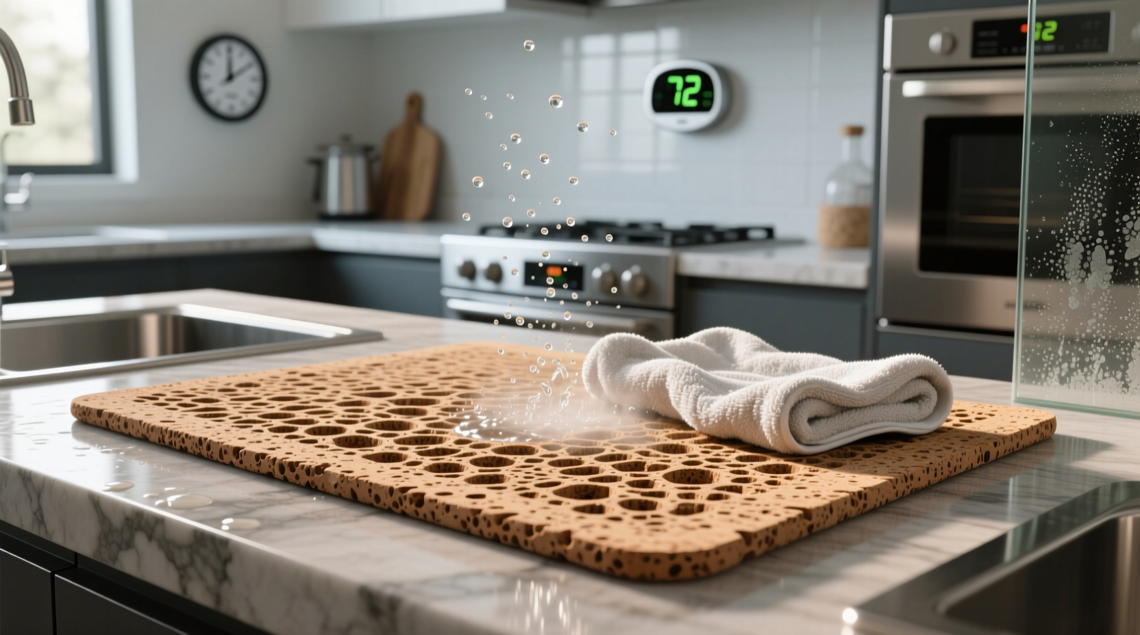 cork drying mats eco friendly cleaning truth