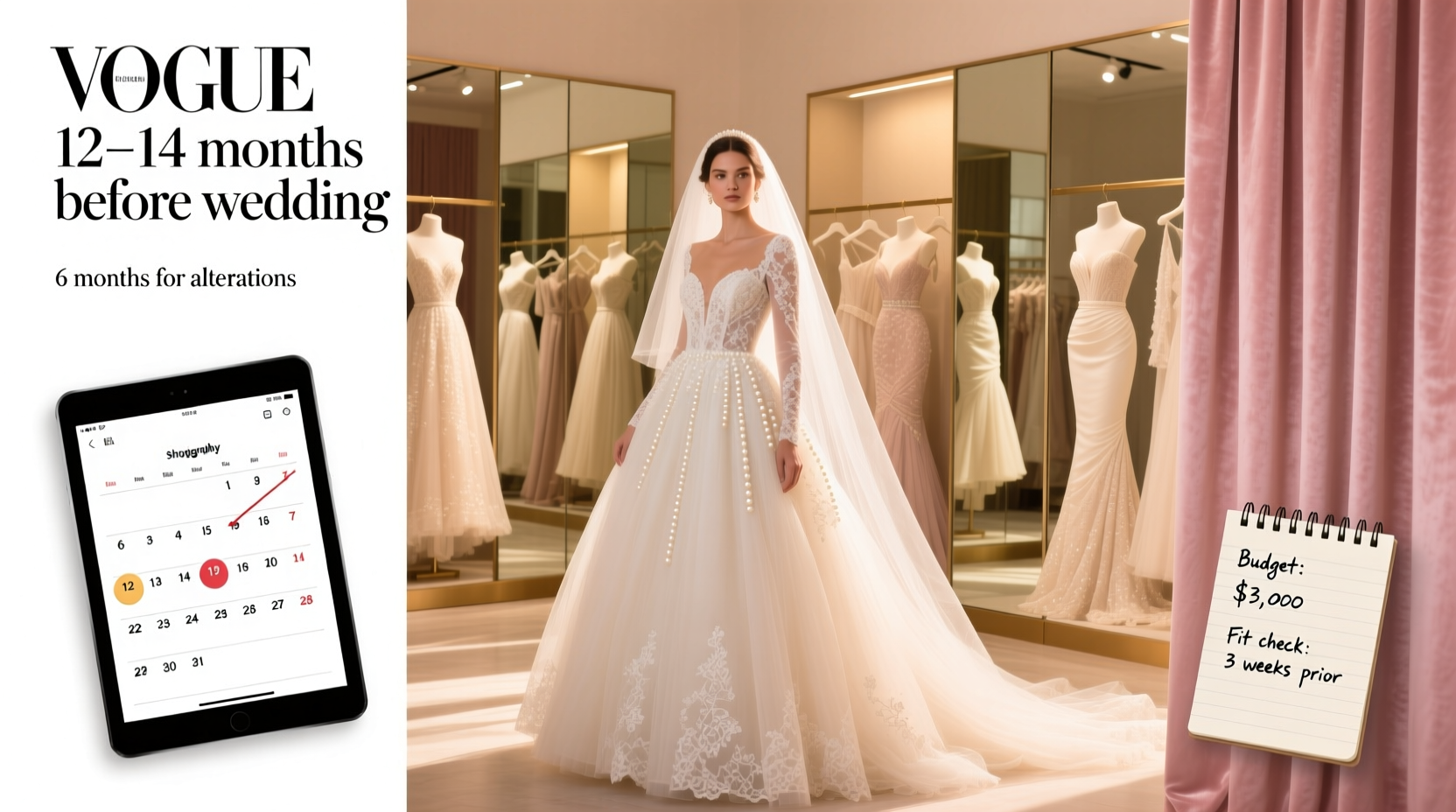 when to buy wedding dress