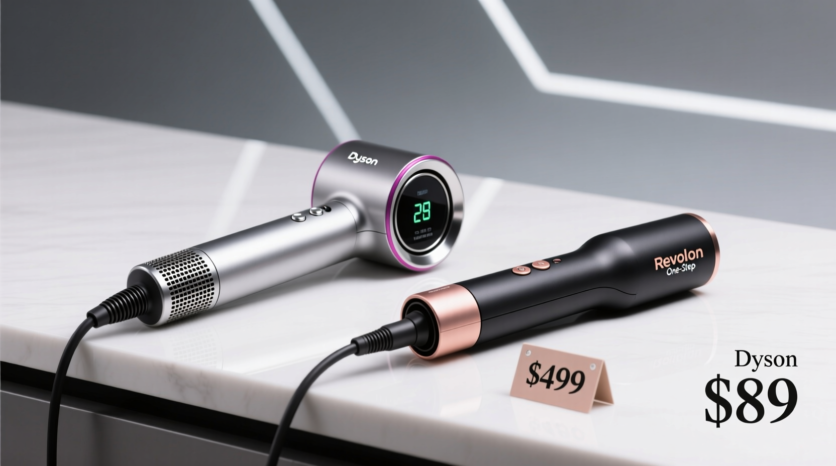 dyson airwrap vs revlon one step is the price difference justified