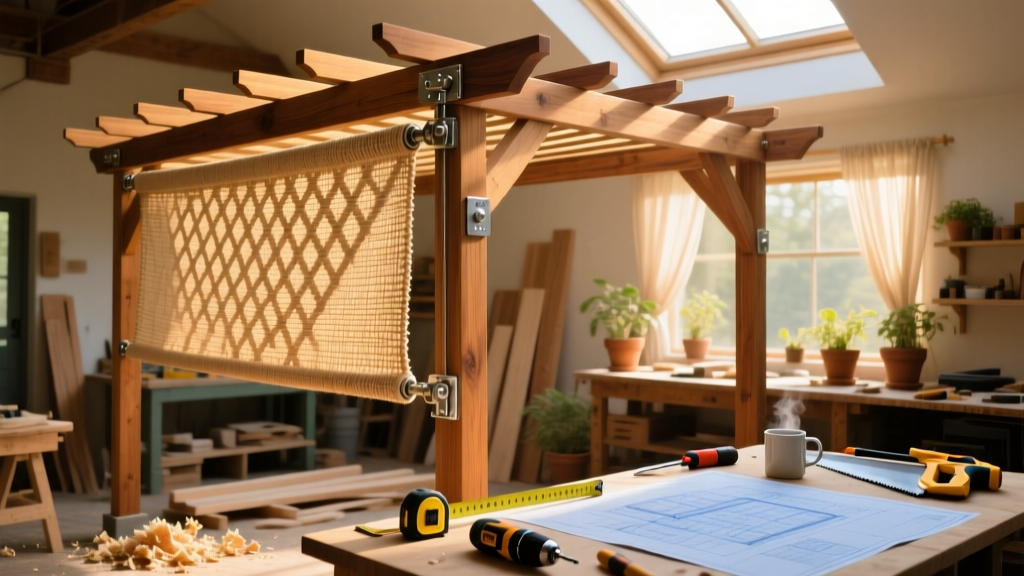 DIY Pergola Shade: Fabric, Lattice & Retractable Options