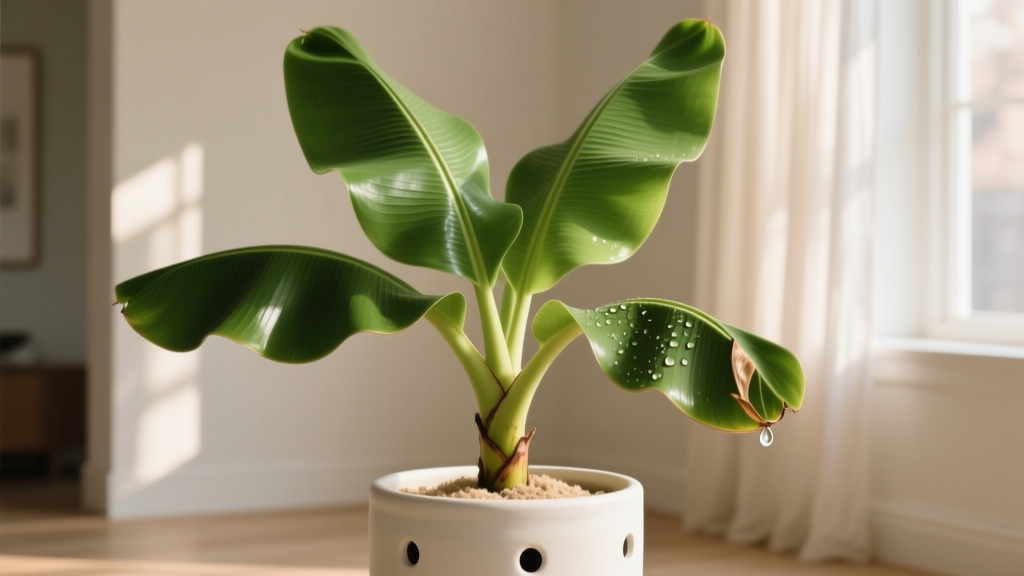 Indoor Banana Plant Watering & Repotting Guide