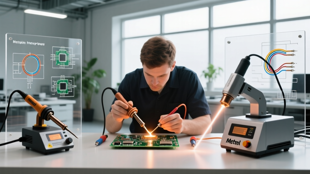 The Skilled Soldering Person: Manual Iron vs. Laser Soldering