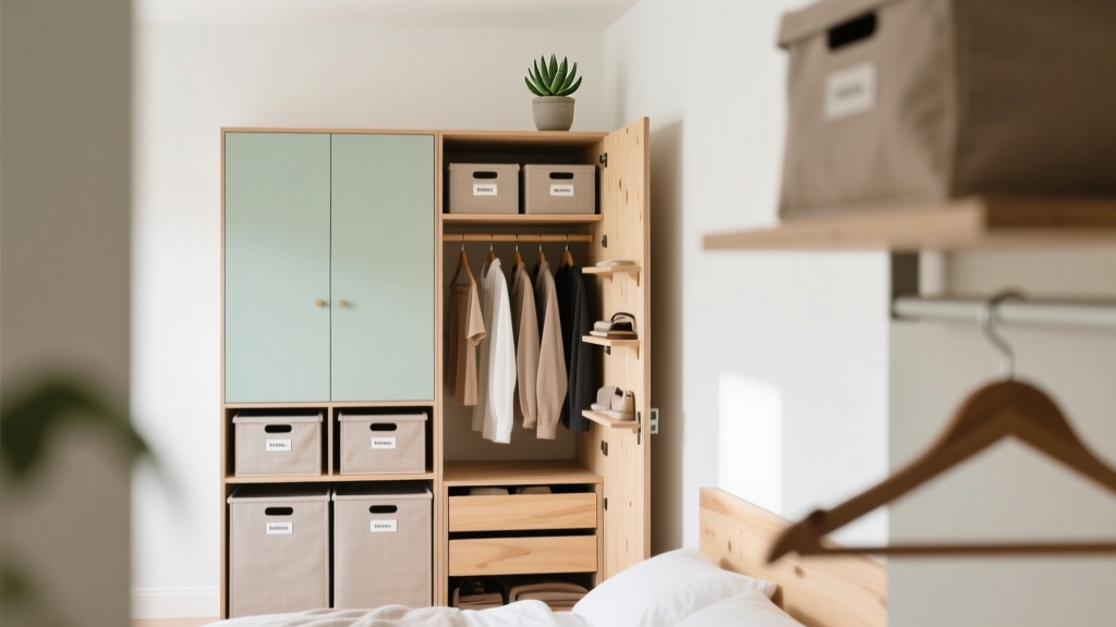 DIY Small-Space Wardrobe: Smart & Budget-Friendly