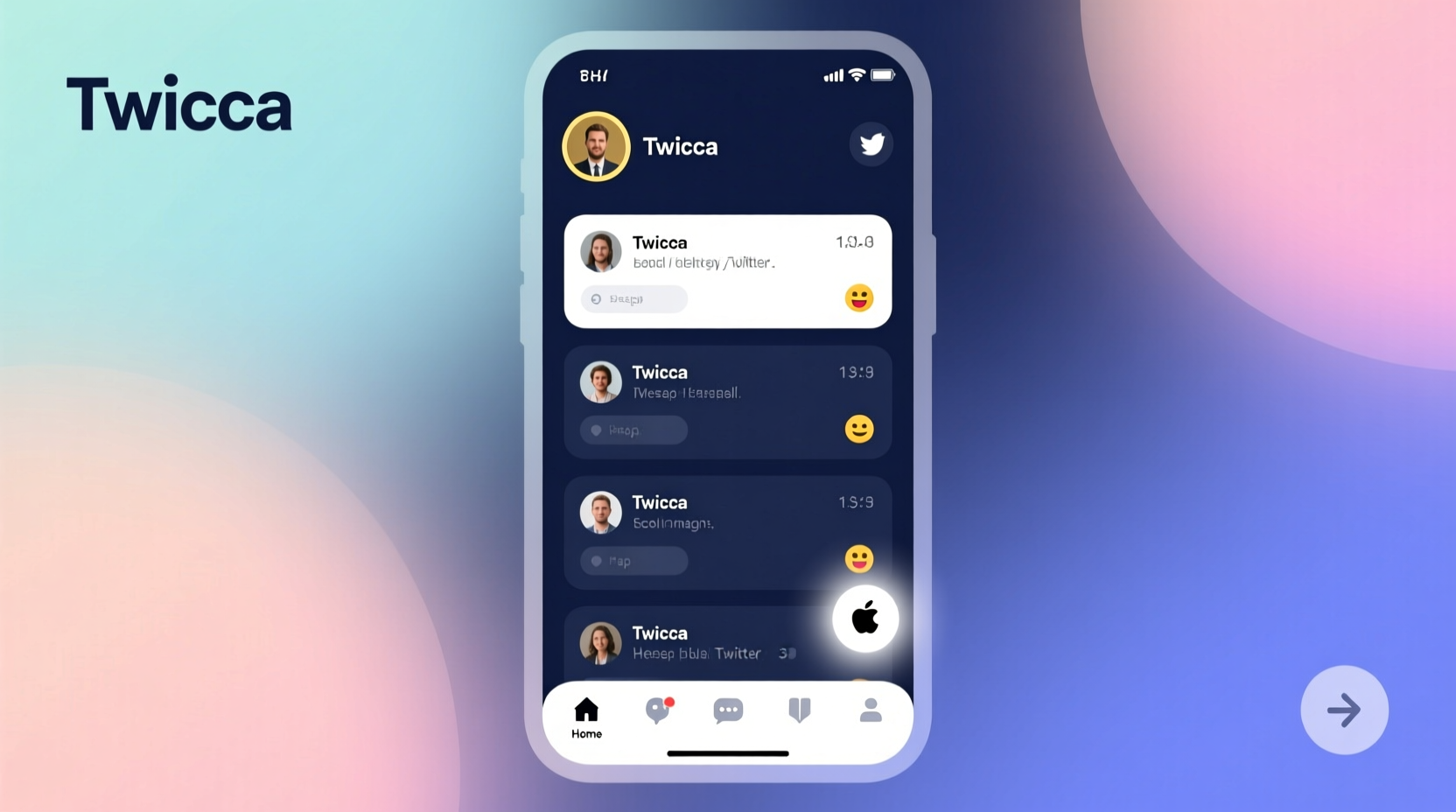 twicca is a fast free and beautiful twitter client fo
