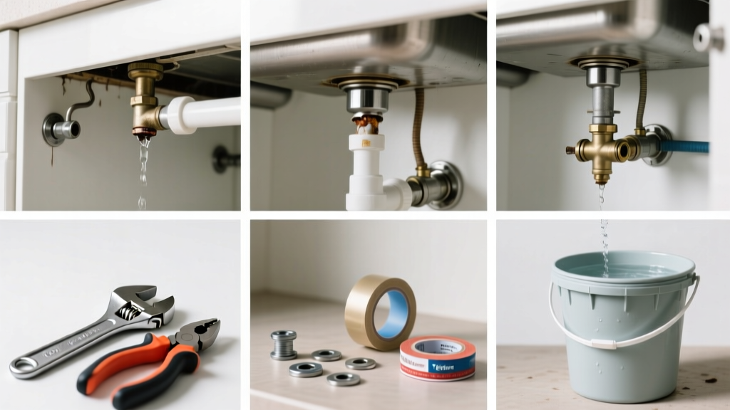 Fixing a Kitchen Sink Leak Underneath: Step-by-Step Repair