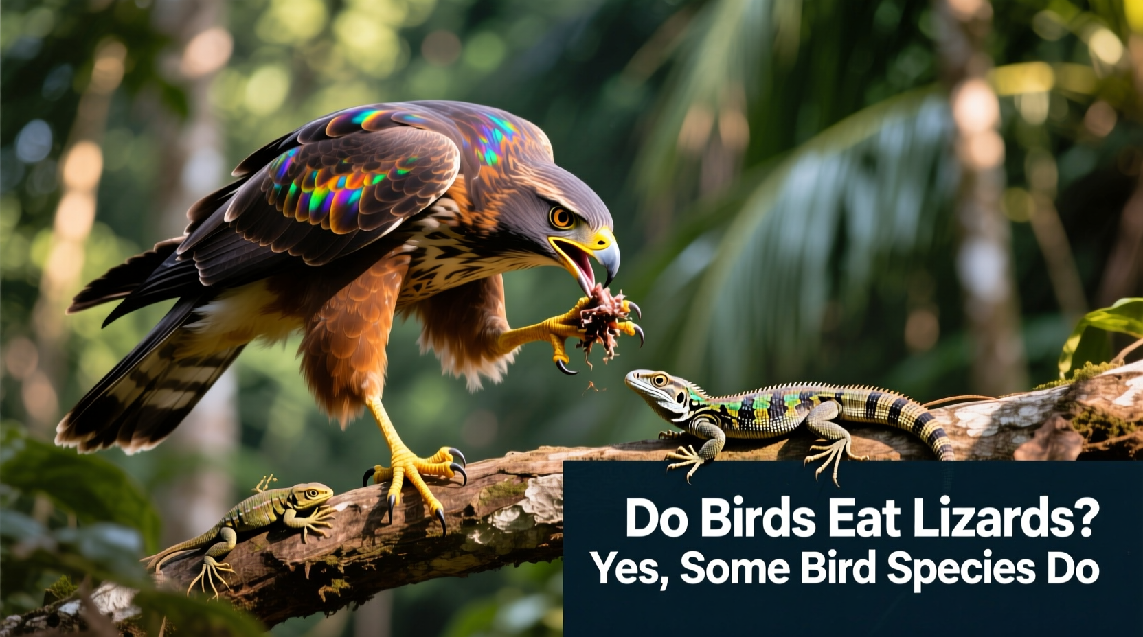 do birds eat lizards