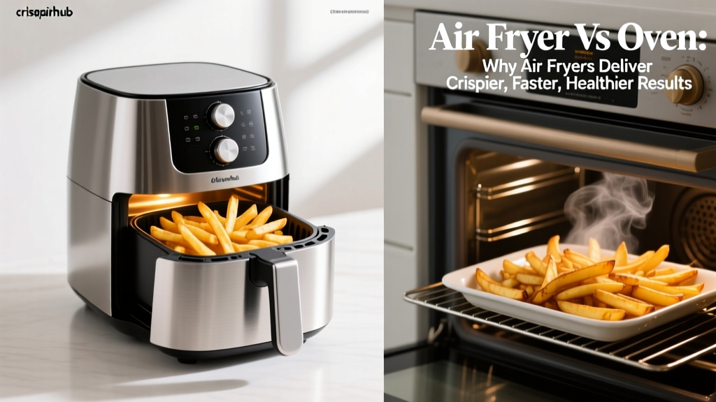Air Fryer vs Oven: Crispier, Faster, Healthier Cooking