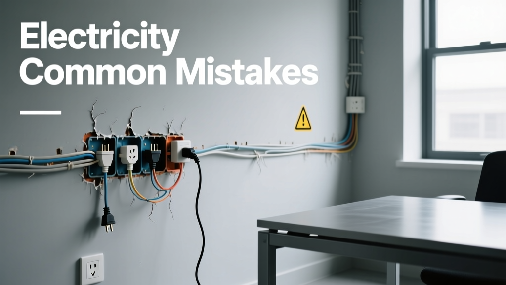 Electricity Common Mistakes: Real-World Errors That Cause Failures, Fires, and Costly Rework