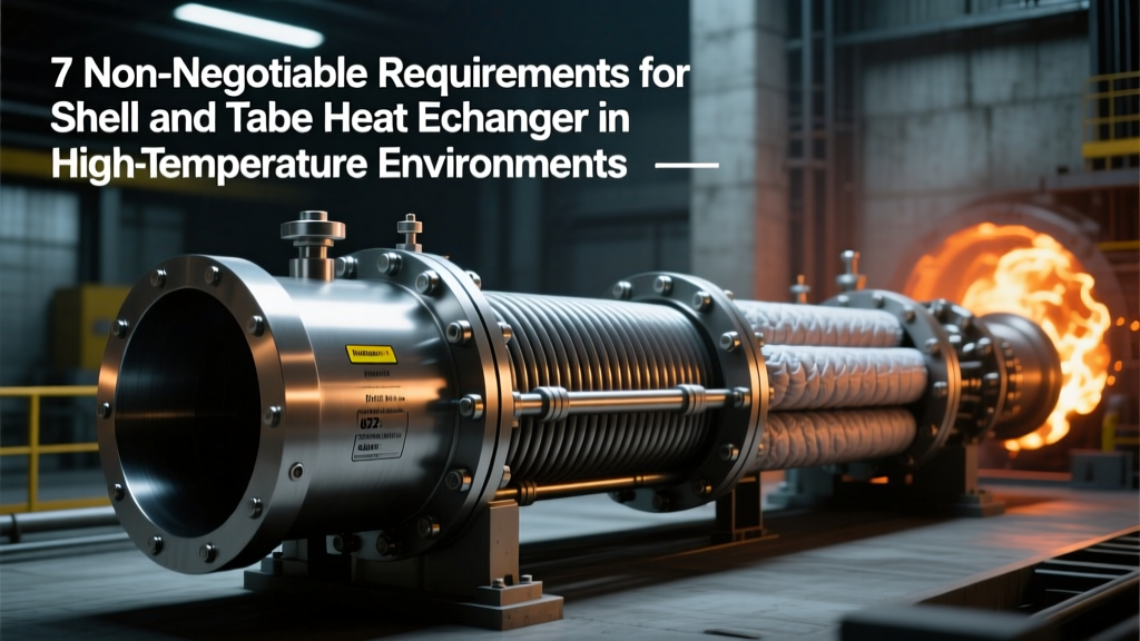 7 Must-Meet Heat Exchanger Rules for >200°C Service