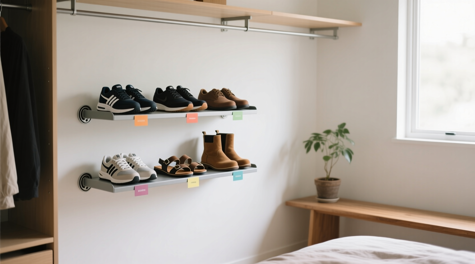 closet organization tips shoe carousel worth it