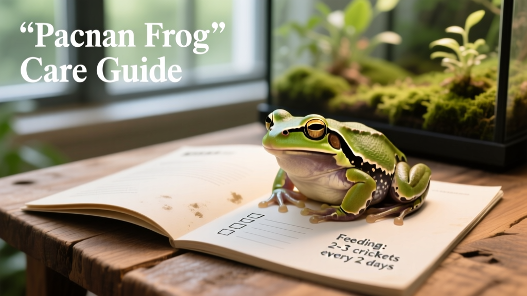 Pacman Frog Care Sheet