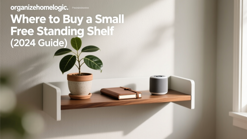 Where to Buy a Small Free Standing Shelf (2024 Guide)