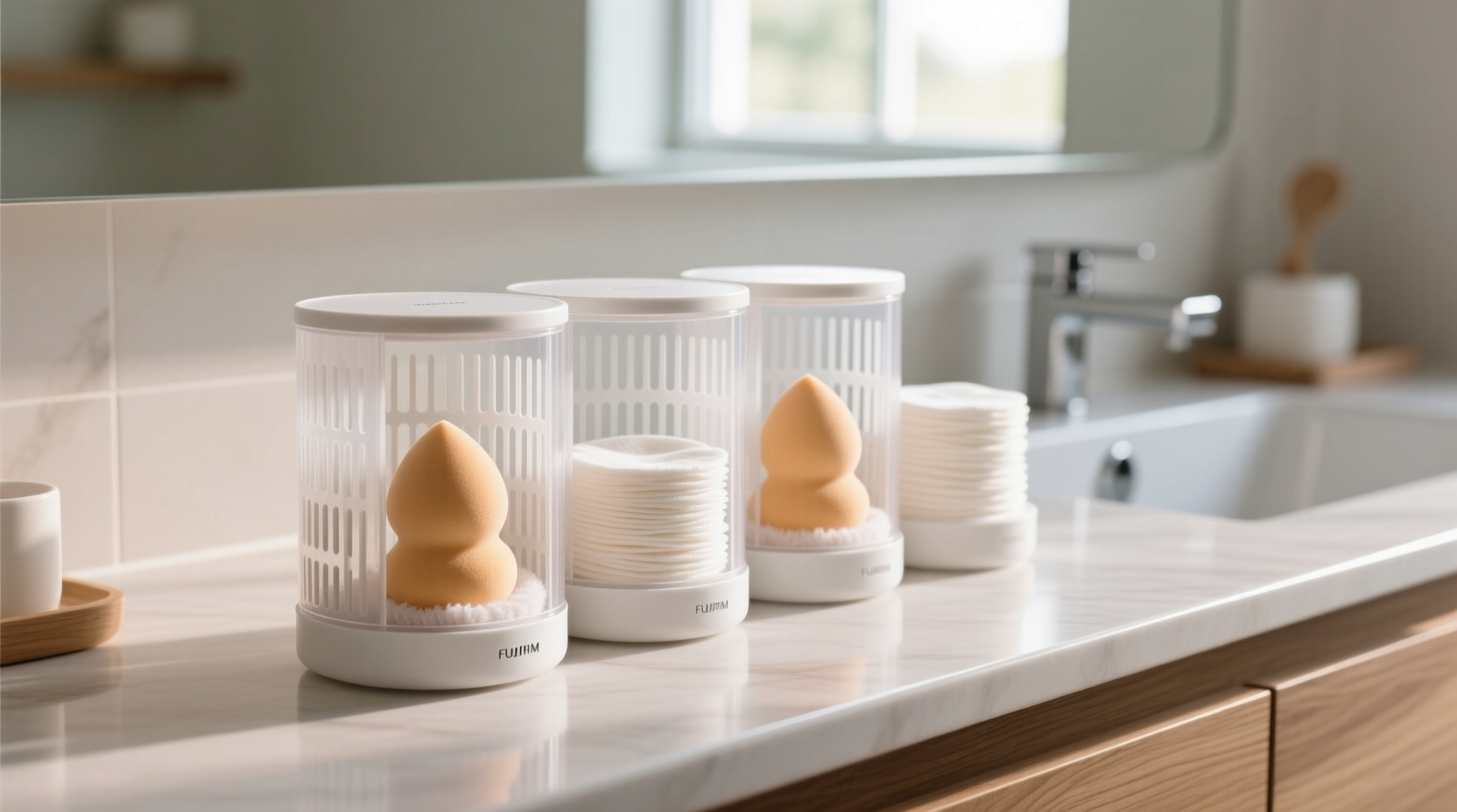 closet organization tips store sponges cotton rounds safely