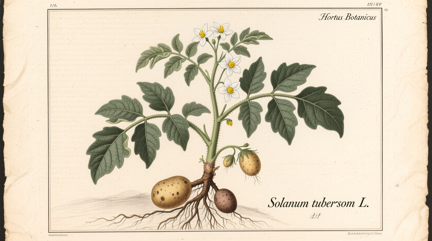 Botanical Name of Potato: Solanum tuberosum Explained