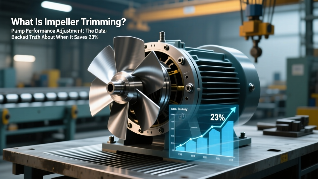 Impeller Trimming: When It Saves 23% Energy (or Cuts 17%)