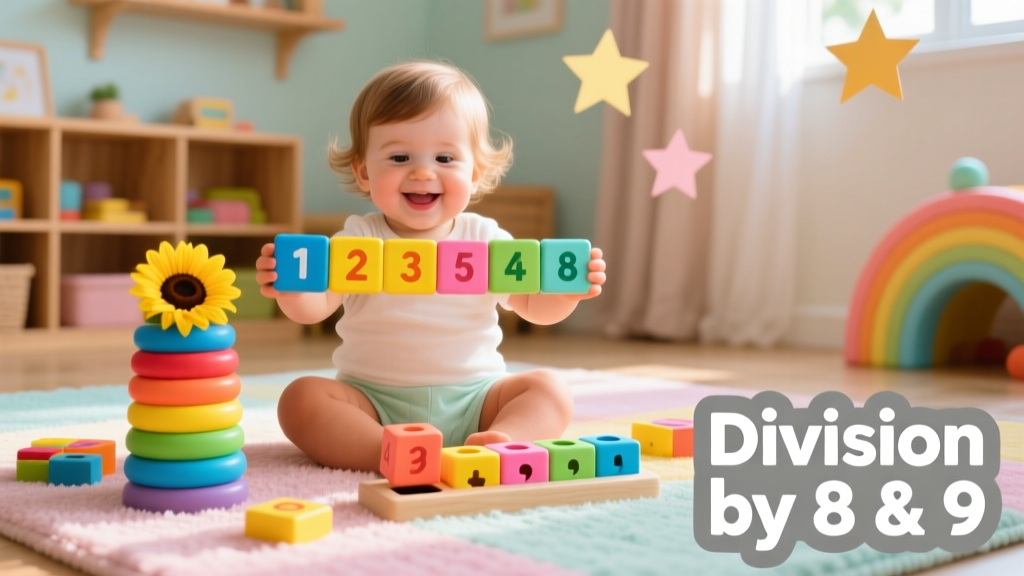 Supporting Early Division Fluency: Practical Strategies for Mastering Division by 8 and 9 in Preschool and Kindergarten Classrooms