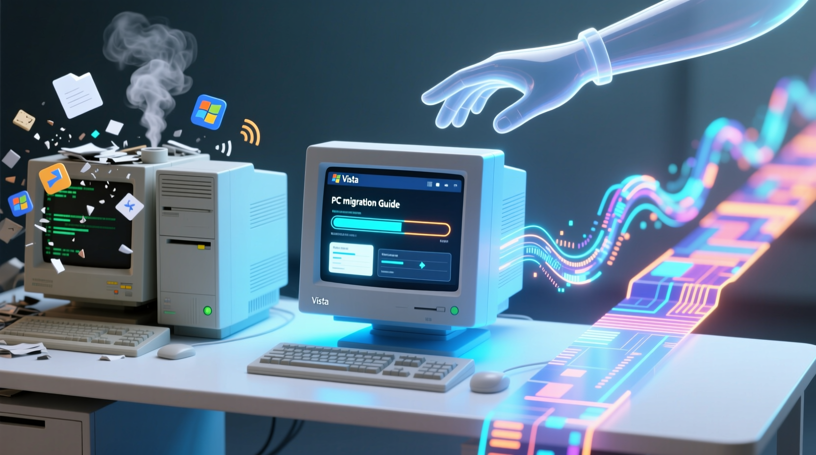 manage your migration to a vista pc