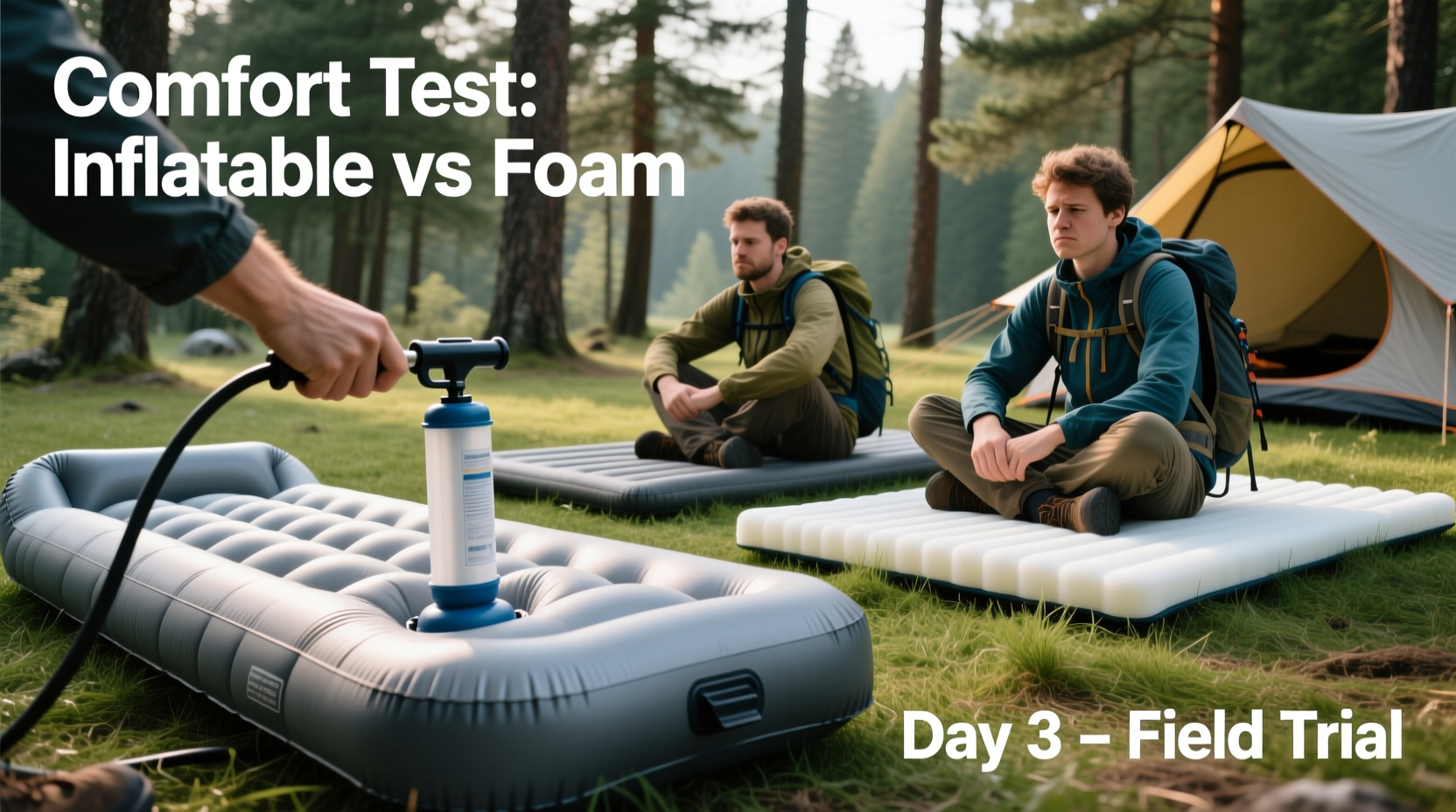 are inflatable camping mattresses as comfortable as foam pads truth tested