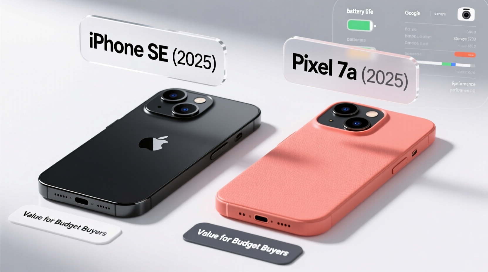 Iphone Se Vs Pixel 7a In 2025 Which Offers Better Value For Budget Buyers