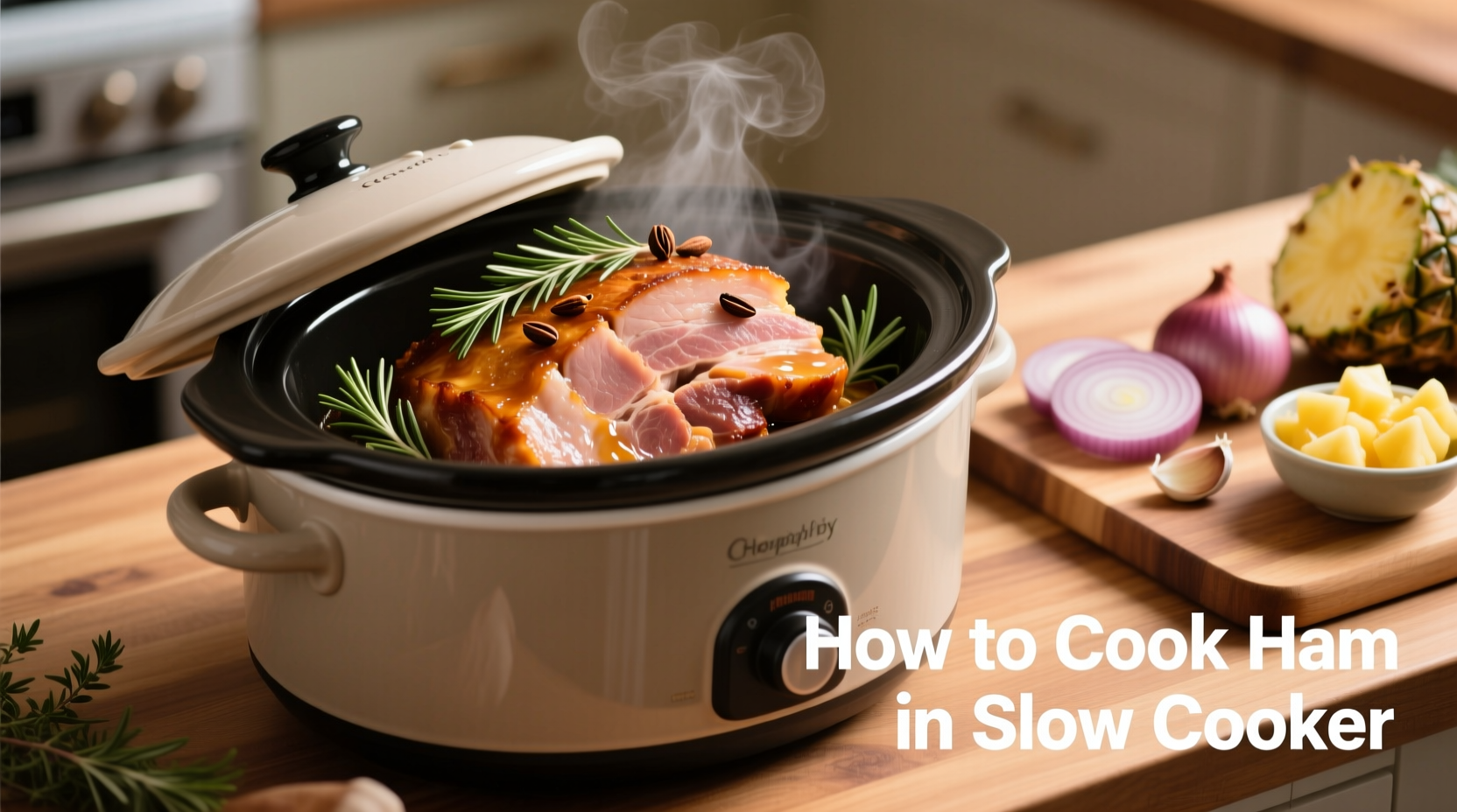 how to cook ham in slow cooker